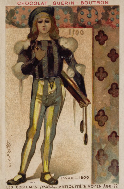 Page, 1500 - French School