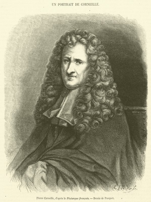 Pierre Corneille (gravure) - French School