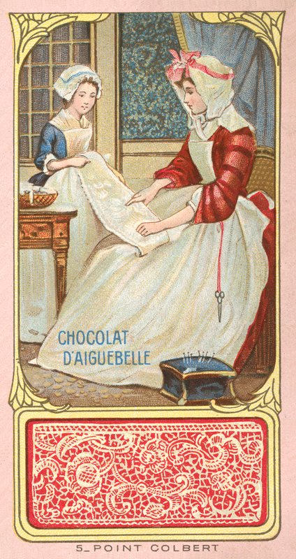 Dentelle Point Colbert - French School