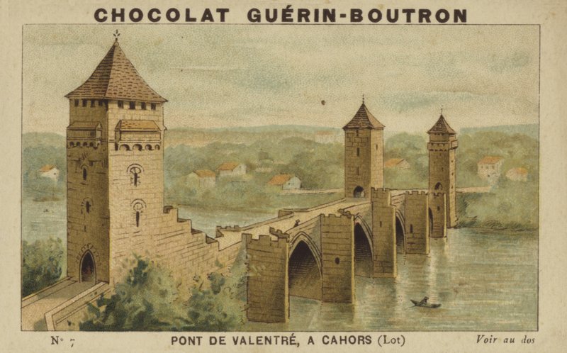 Pont de Valentré, à Cahors, Lot - French School