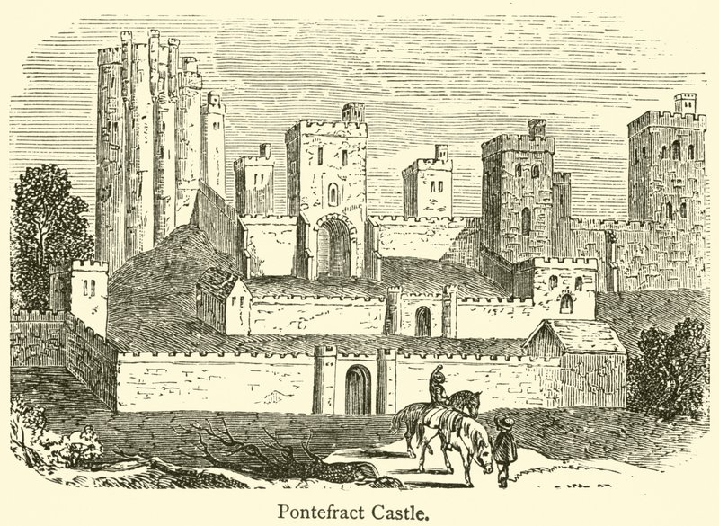 Château de Pontefract - French School