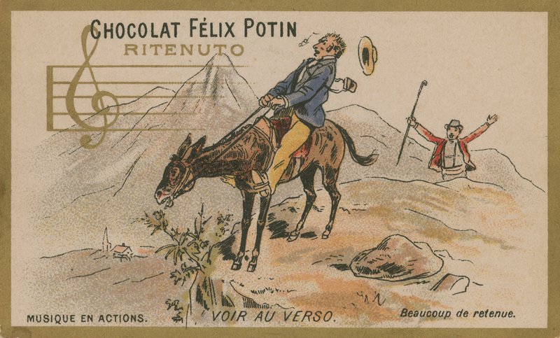 Ritenuto. Beaucoup de retenue - French School