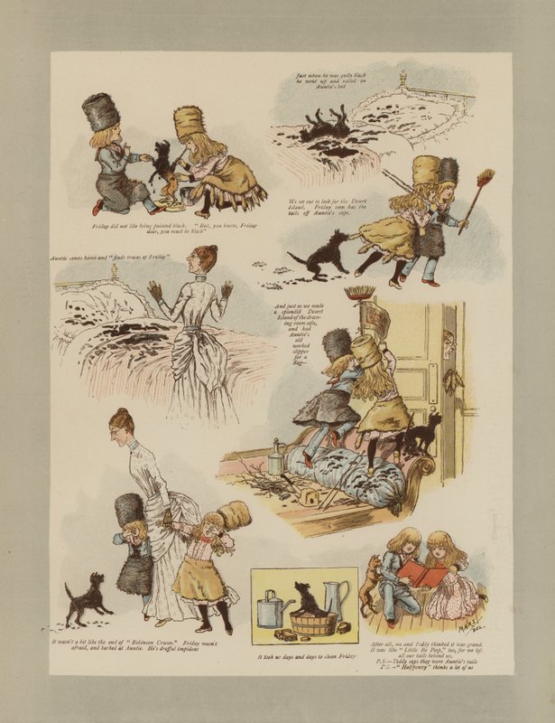 Robinson Crusoé - French School