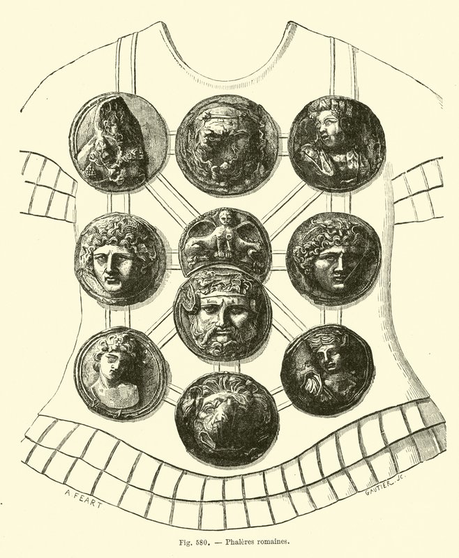 Phalères romaines - French School