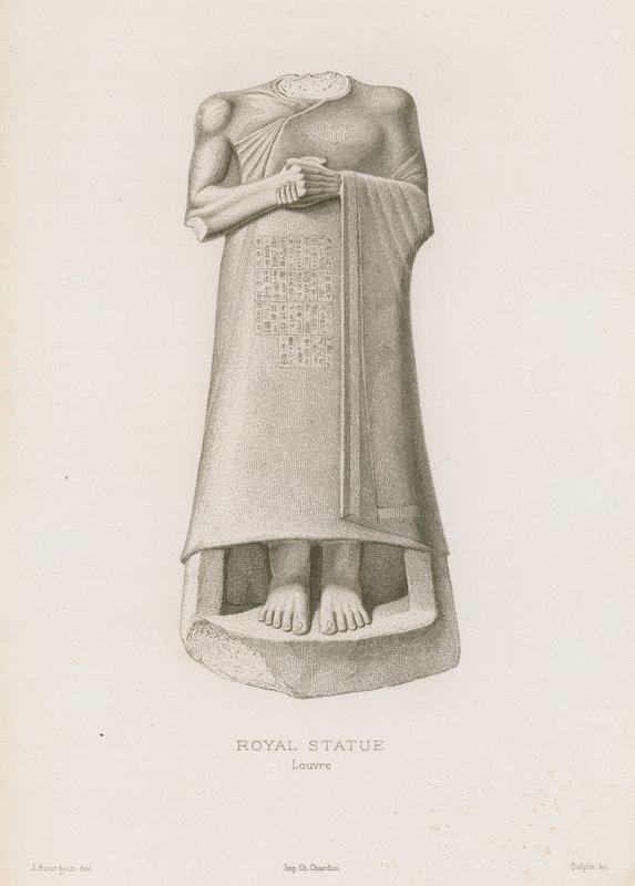 Statue royale, Louvre - French School