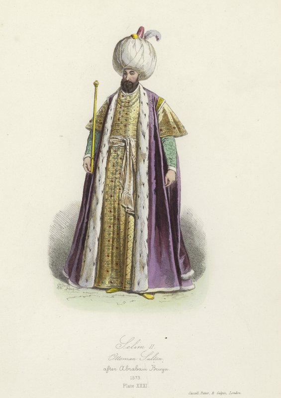 Selim II, sultan ottoman - French School