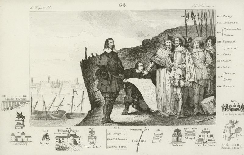 Siège de La Rochelle, France, 1627-1628 - French School