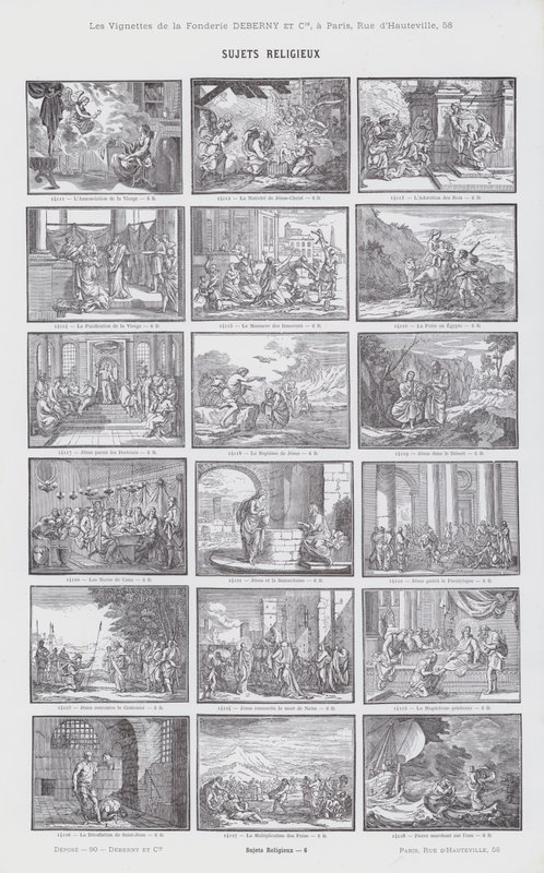 Sujets Religieux - French School