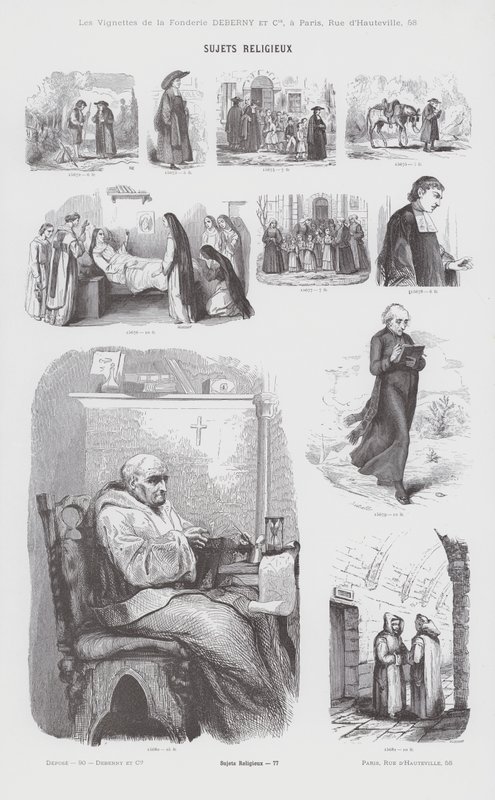 Sujets Religieux - French School