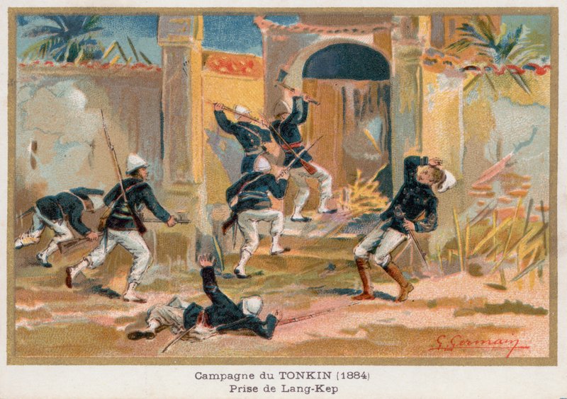 La capture de Lang-Kep - French School