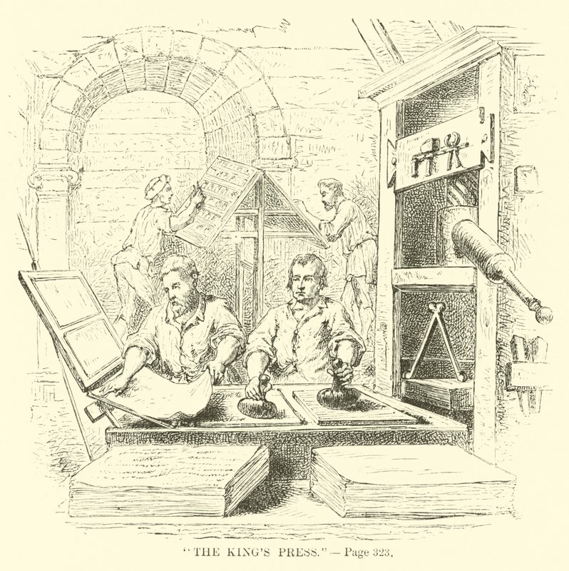 La Presse du Roi - French School