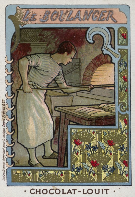 Le boulanger - French School