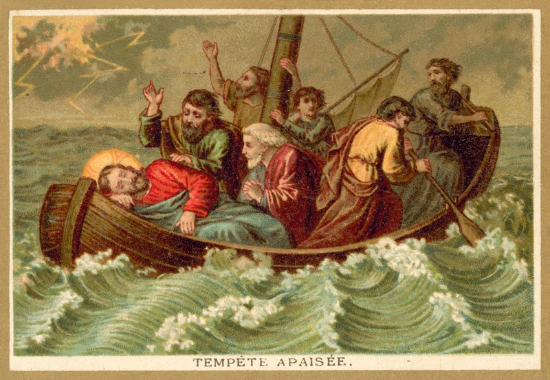 Le calme de la tempête - French School