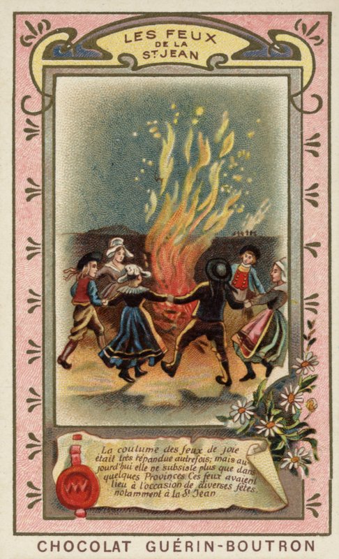 Les feux de la Saint-Jean - French School
