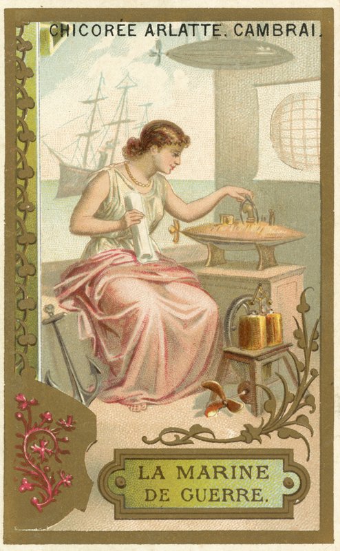 La marine - French School