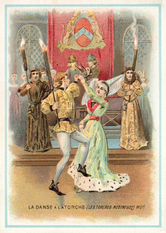 Danse de la torche - French School
