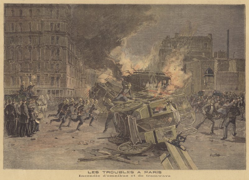 Troubles à Paris - French School