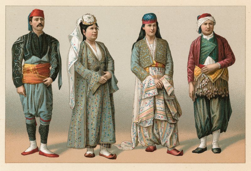 Costume turc - French School
