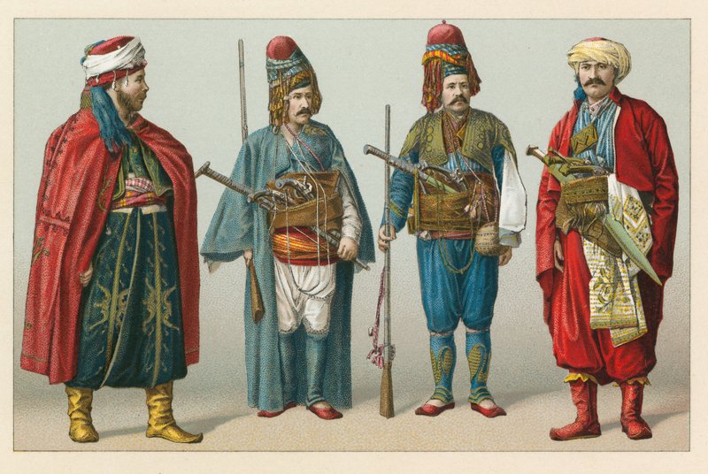 Costume turc - French School
