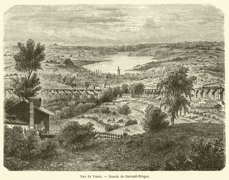 Vue de Truro - French School