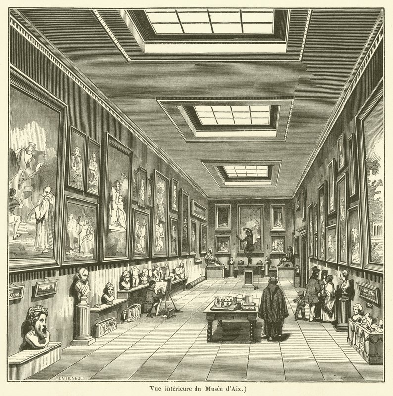 Vue intérieure du Musée d