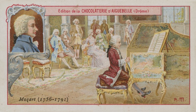 Wolfgang Amadeus Mozart, compositeur autrichien - French School