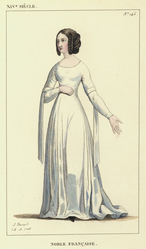 XIVe Siècle, Noble Française - French School