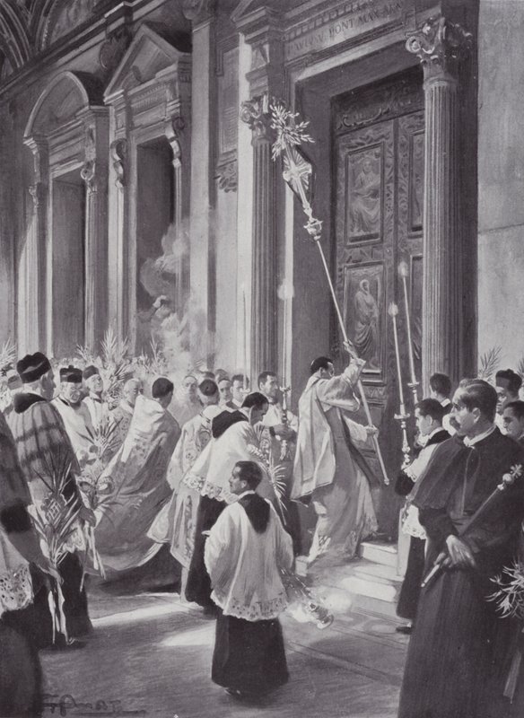Une coutume de Carême, Rome - G.S. Amato