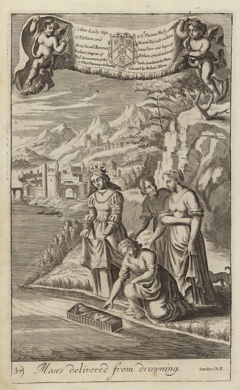 Moïse sauvé des eaux - G Freman