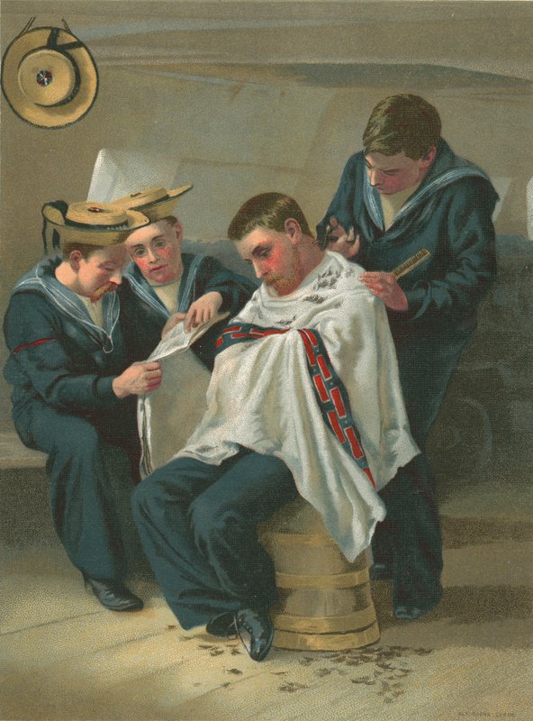 Le Barbier de la Reine - G. Morton