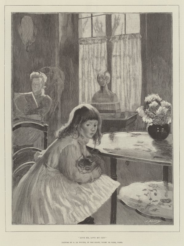 Aime-moi, aime mon chat - Gaston de la Touche
