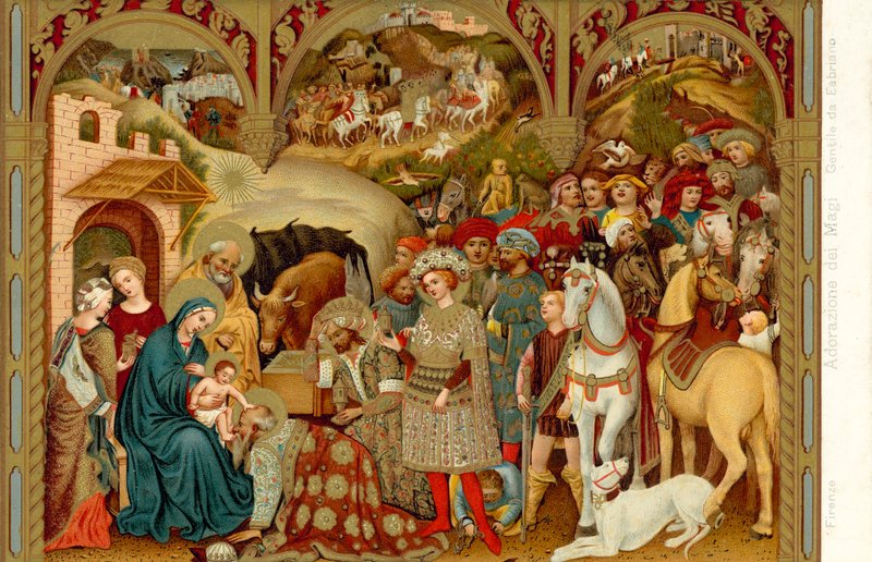 Adoration des mages - Gentile da Fabriano