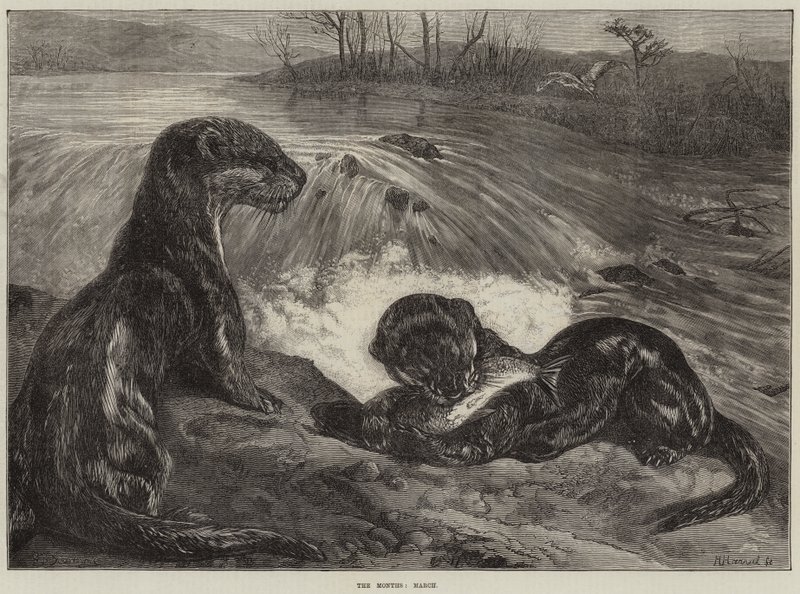Les mois, mars - George Bouverie Goddard