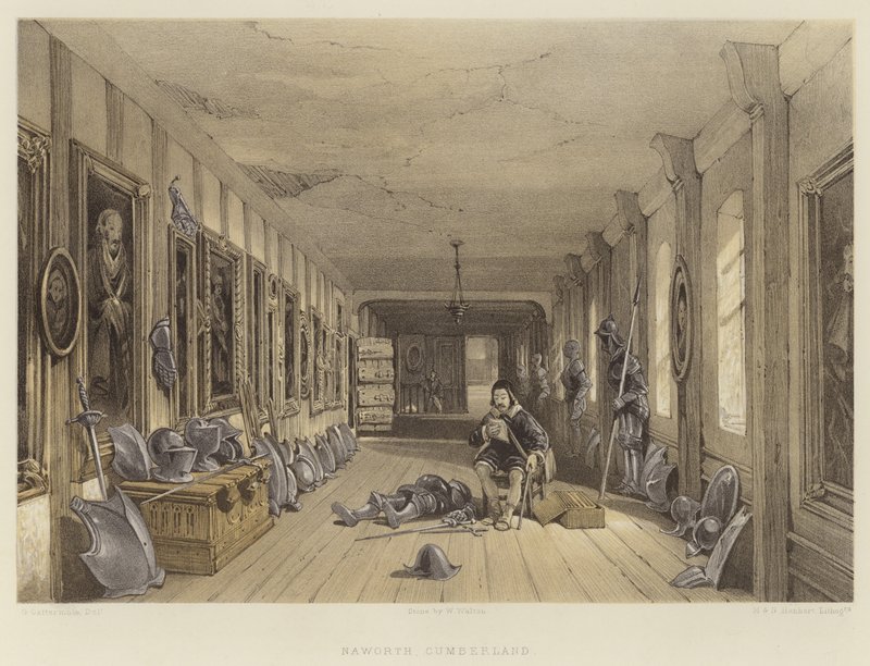 Naworth, Cumberland, Angleterre - George Cattermole