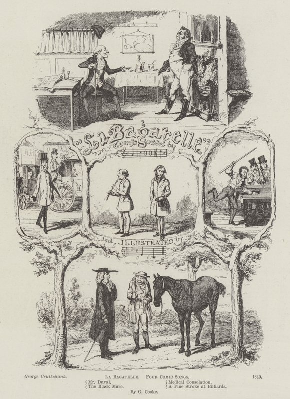 La Bagatelle - George Cruikshank