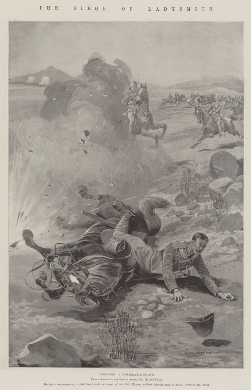 Le siège de Ladysmith - George Derville Rowlandson