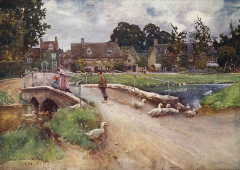 Bourton on the Water - George Franck Nicholls