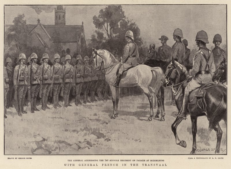 Avec le général French au Transvaal - George Soper