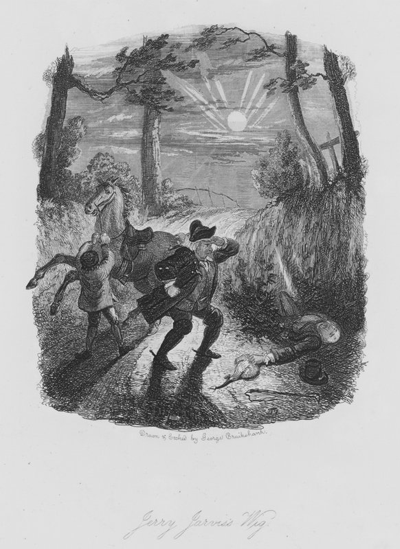 La perruque de Jerry Jarvis - George (after) Cruikshank