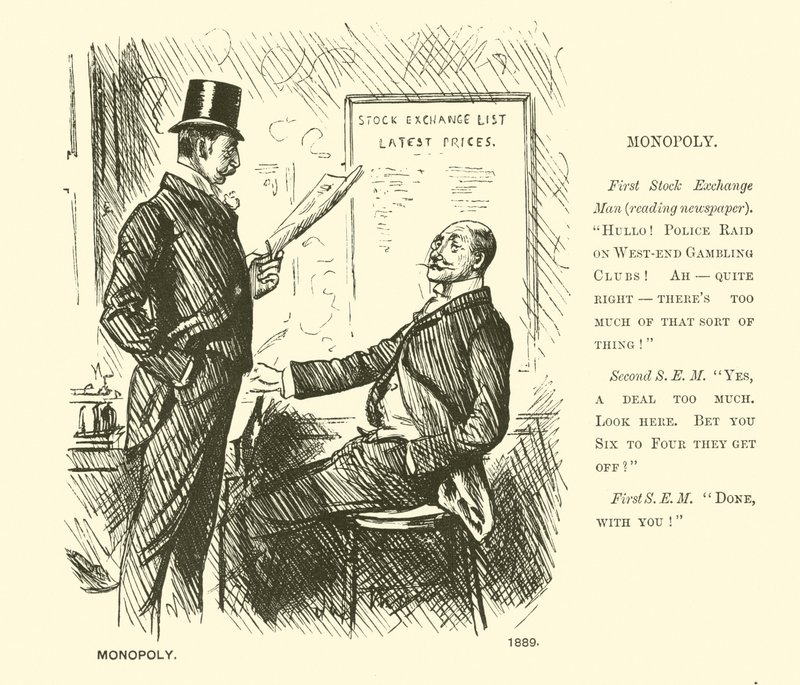 Monopole (gravure) - George (after) Du Maurier