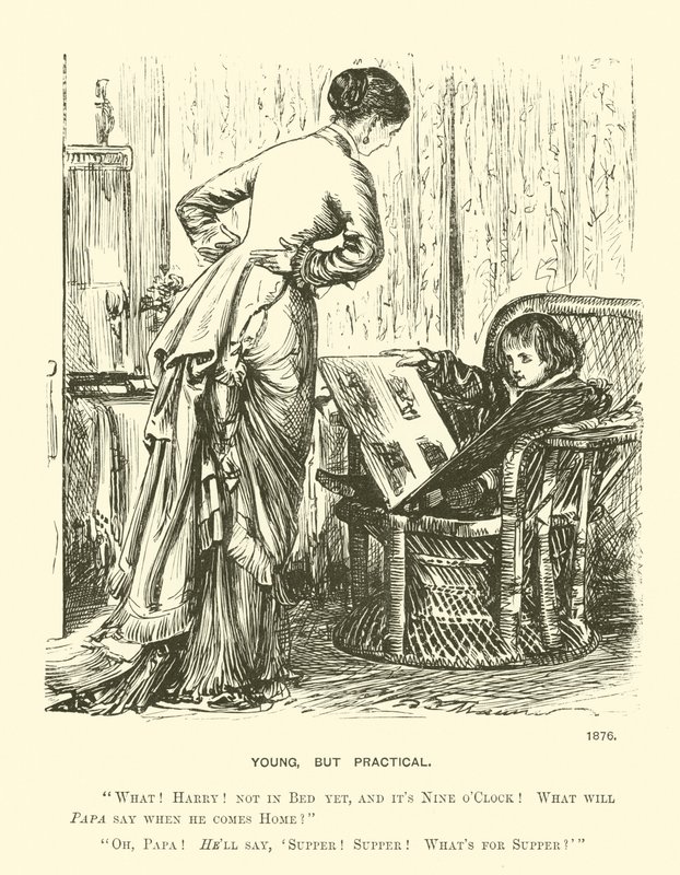 Jeune, mais pratique - George (after) Du Maurier