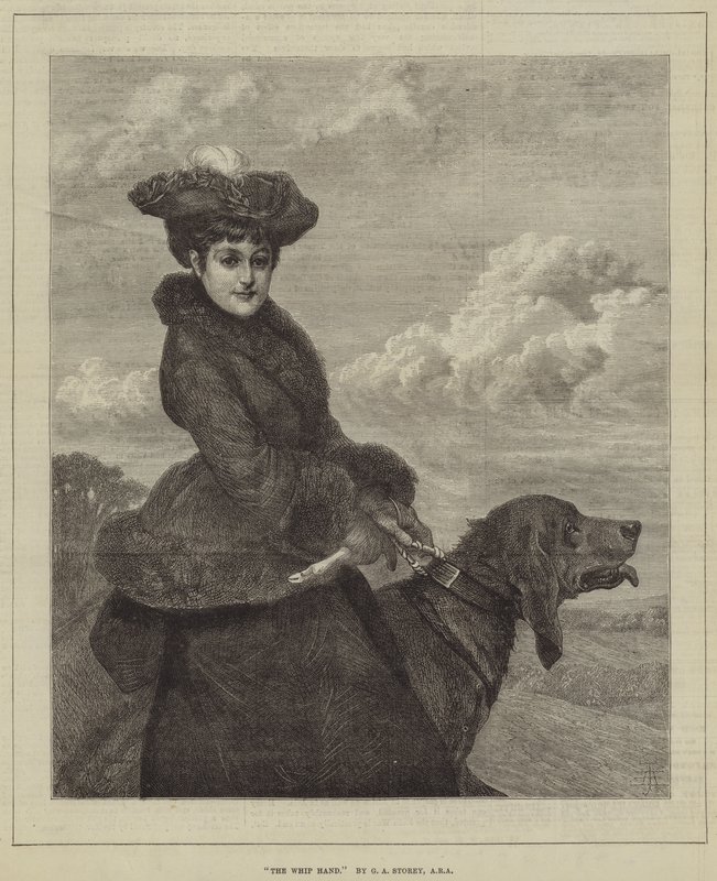 Le coup de fouet - George Adolphus Storey