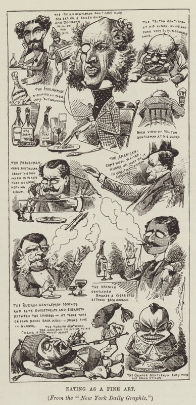 Manger comme un art - George Augustus Sala