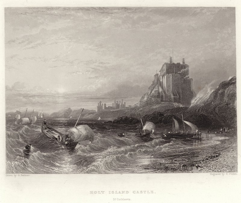 Château de Holy Island, Saint Cuthberts - George Balmer