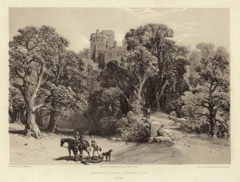 Château de Naworth, Cumberland - George Cattermole