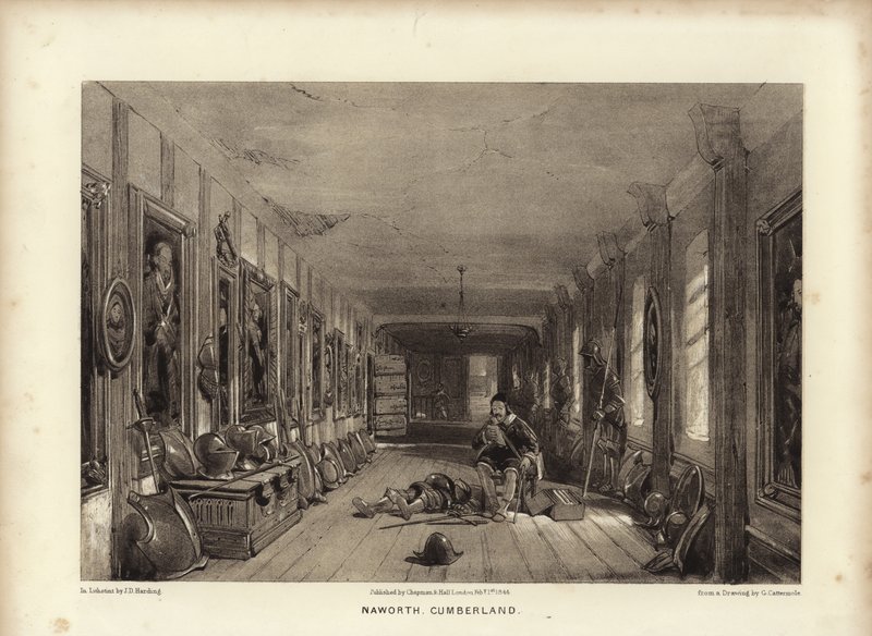 Naworth, Cumberland - George Cattermole