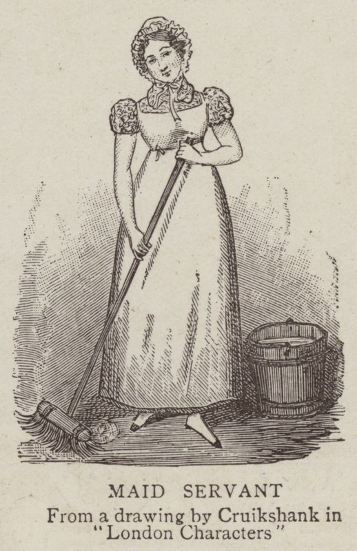 Servante - George Cruikshank