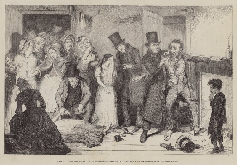La Bouteille - George Cruikshank