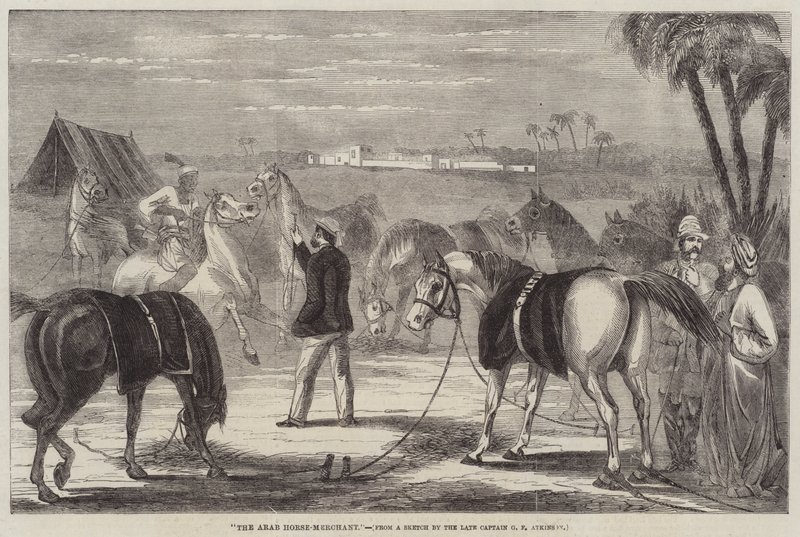 Le marchand de chevaux arabes - George Francklin Atkinson
