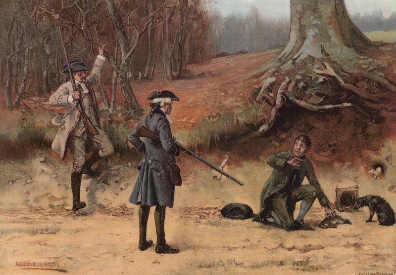 Pris en flagrant délit - George Goodwin Kilburne